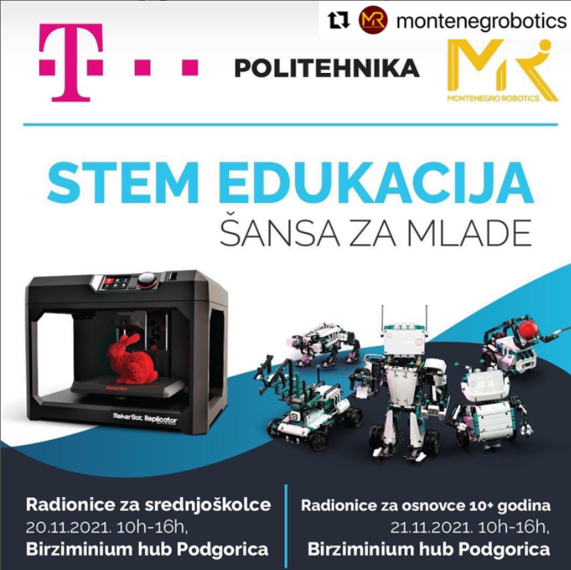 Read more about the article STEM EDUKACIJA – ŠANSA ZA MLADE