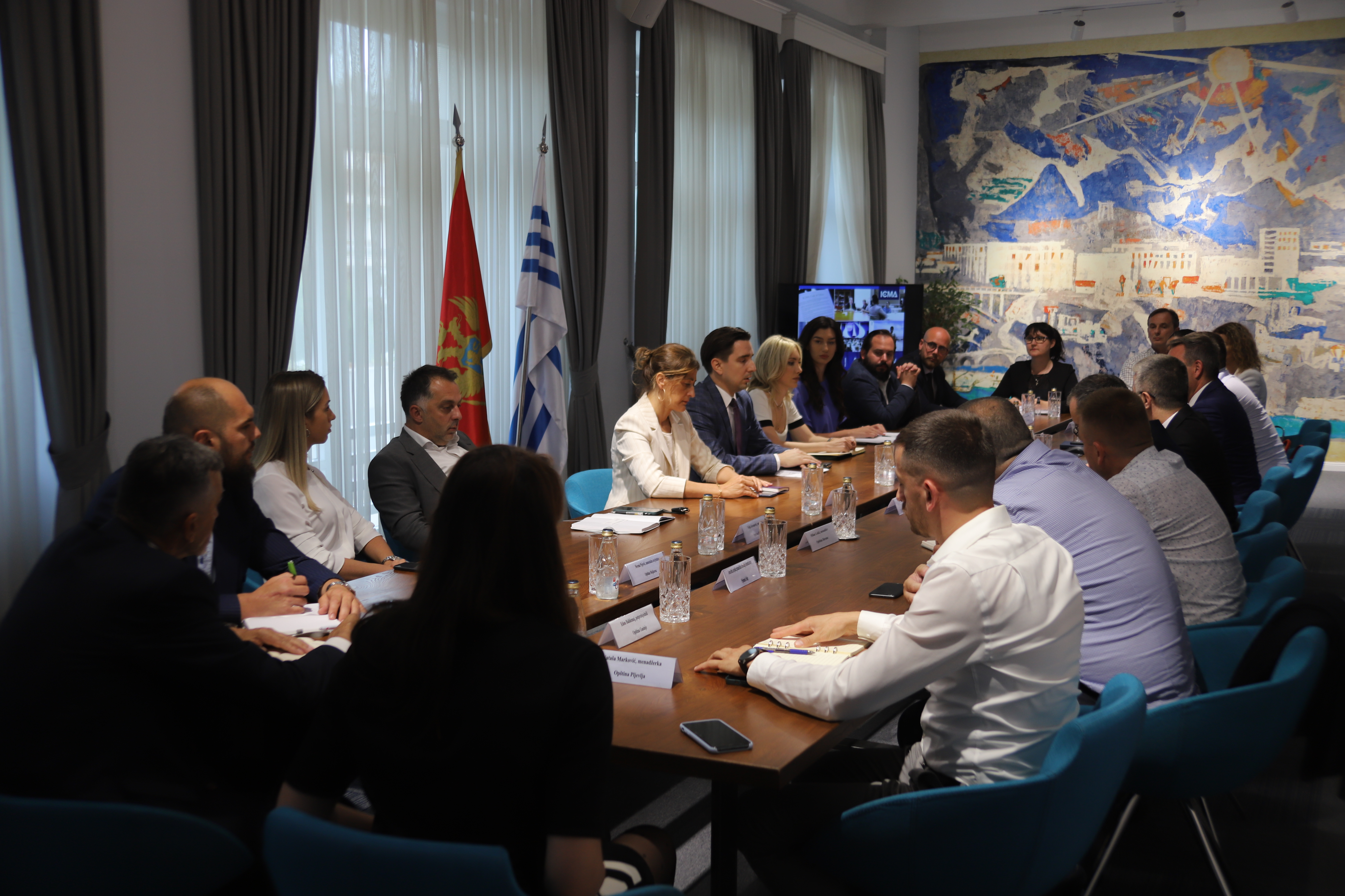 You are currently viewing THE CAPITAL CITY PODGORICA ORGANIZED A MEETING OF CITY MANAGERS OF MONTENEGRO; AGREED INTENSIFICATION OF COOPERATION